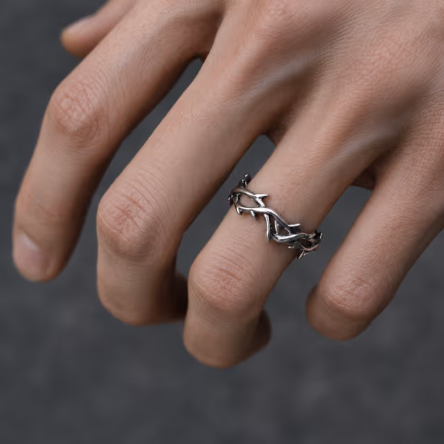 Thorn Shape Adjustable Ring