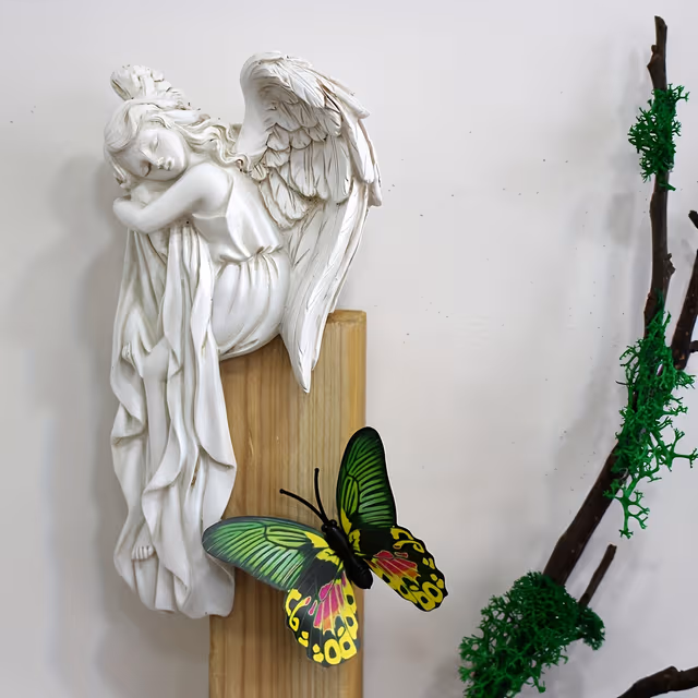 Sleeping Angel Door Frame Sculpture - 1