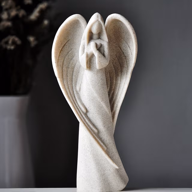 Guardian Angel Prayer Statue